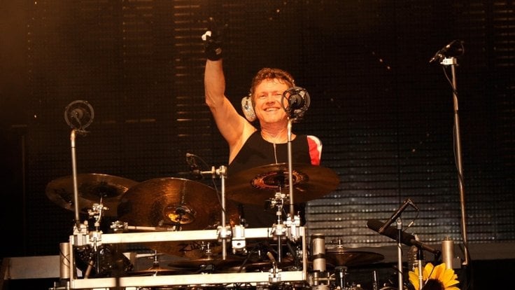 Bubeník Def Leppard Rick Allen