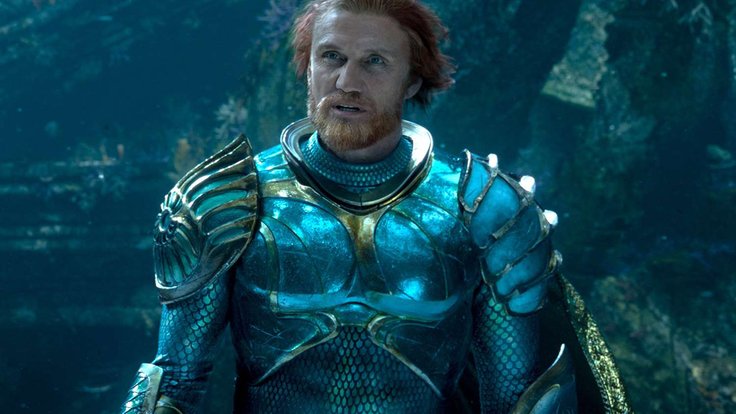 Dolph Lundgren  ve filmu Aquaman (2018).