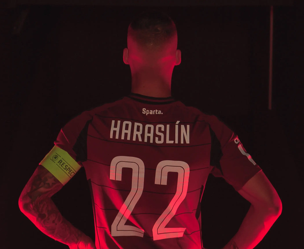Lukáš Haraslín se stal kapitánem pražské Sparty