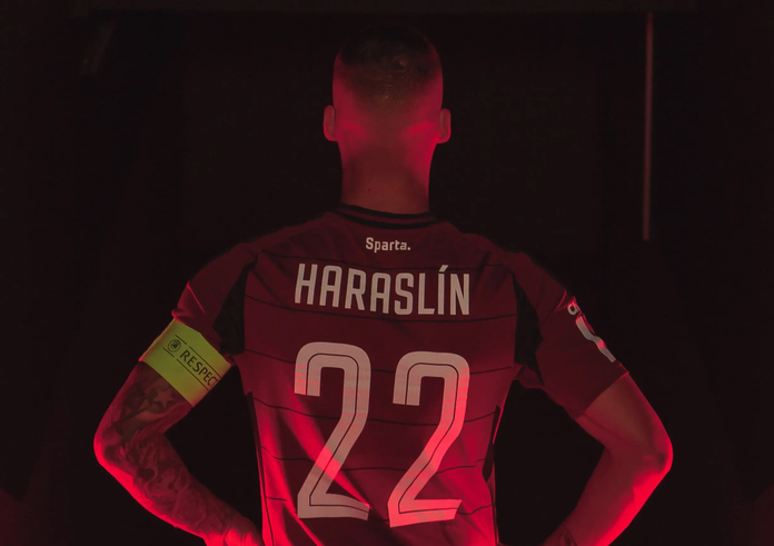 Lukáš Haraslín se stal kapitánem pražské Sparty