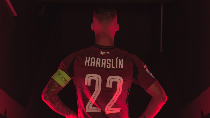 Lukáš Haraslín se stal kapitánem pražské Sparty
