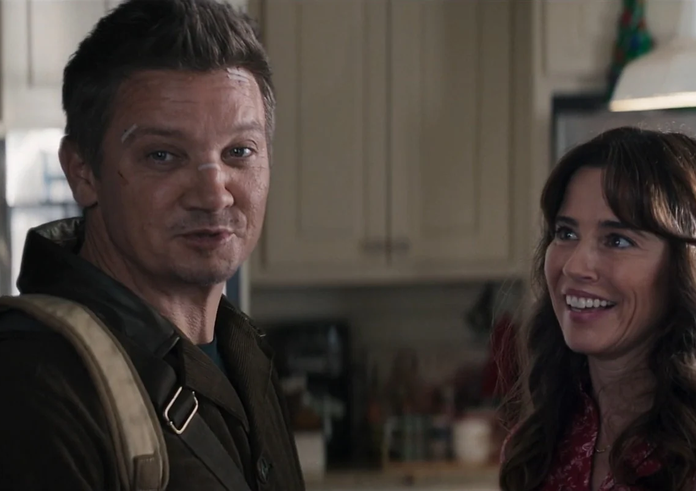 Jeremy Renner jako Hawkeye.