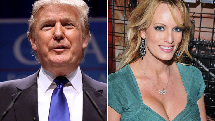 Donald Trump a Stormy Daniels