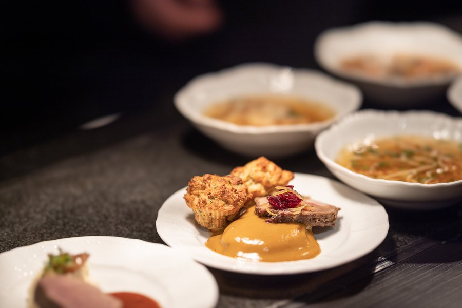 Svíčková ve formě tapas