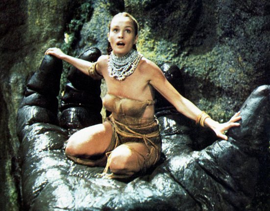 Jessica Lange ve filmu King Kong (1976)