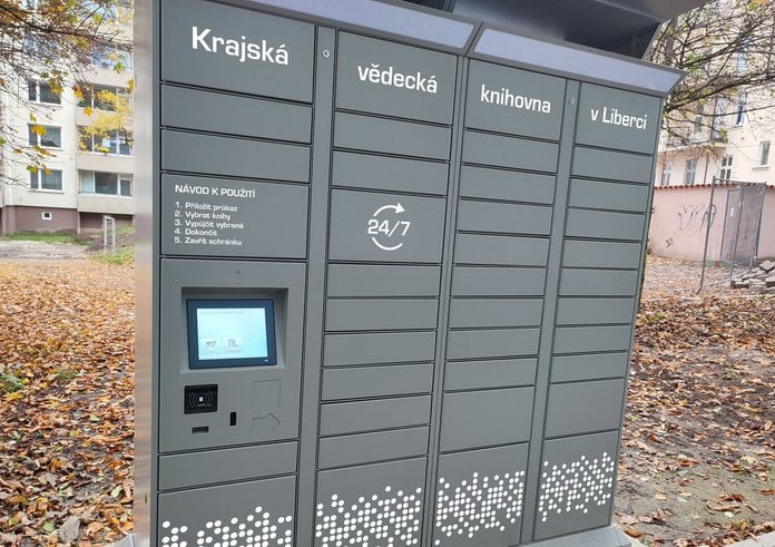 Knihobox Krajské vědecké knihovny v Liberci