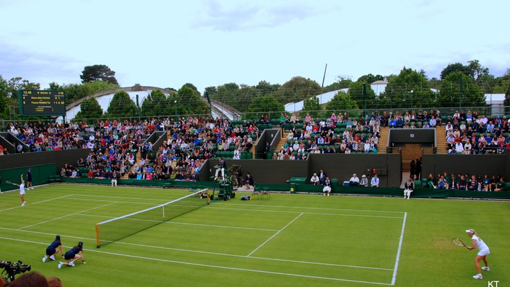 kurt ve Wimbledonu.