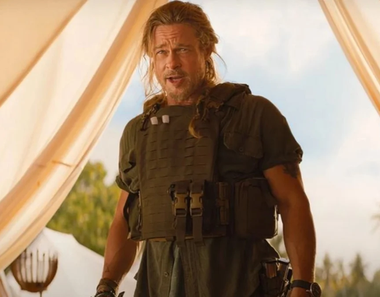 Brad Pitt ve filmu Ztracené město (2022)