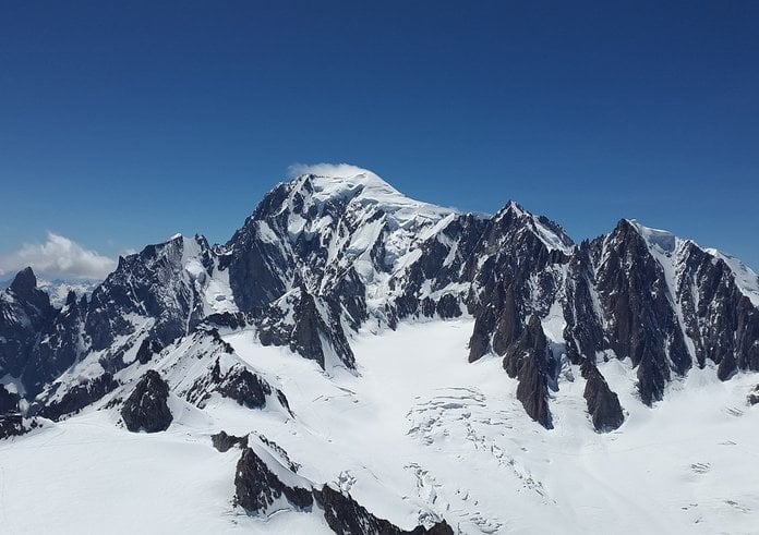 Nejvyšší hora Alp, Mont Blanc