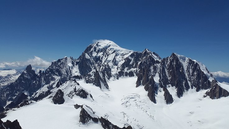 Nejvyšší hora Alp, Mont Blanc