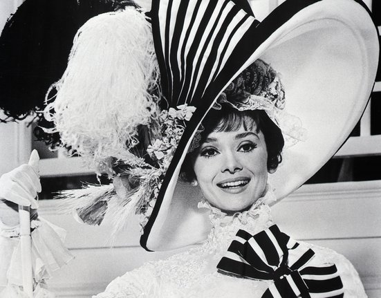 Audrey Hepburn ve filmu My Fair Lady (1964)