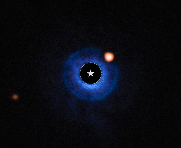 Webbův teleskop objevil novou planetu mimo Sluneční soustavu