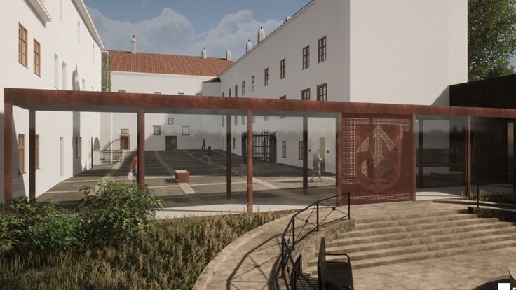 Žerotínský zámek - vizualizace