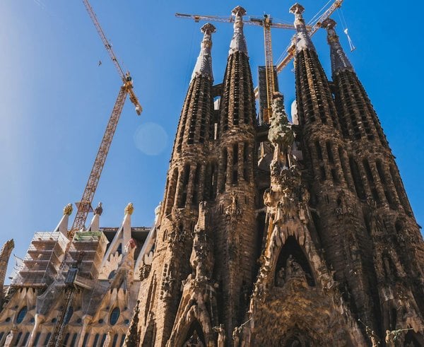 Sagrada Familia v Barceloně