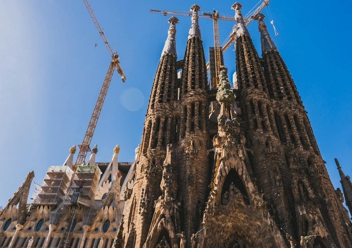 Sagrada Familia v Barceloně