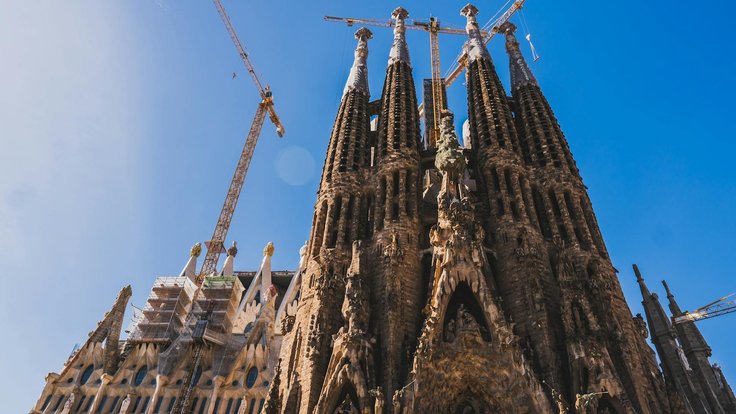 Sagrada Familia v Barceloně