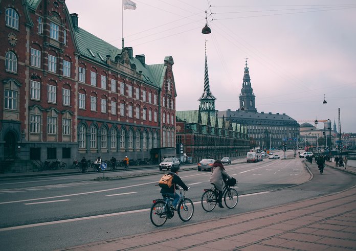 Cyklisté v Kodani
