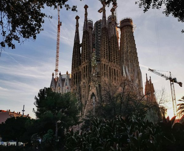 Sagrada Familia v Barceloně