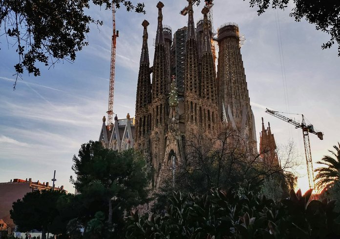 Sagrada Familia v Barceloně