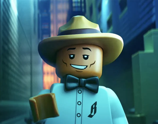 Pharrell Williams jako LEGO postavička ve filmu Piece by Piece (2024)