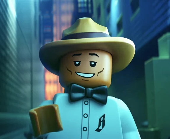 Pharrell Williams jako LEGO postavička ve filmu Piece by Piece (2024)