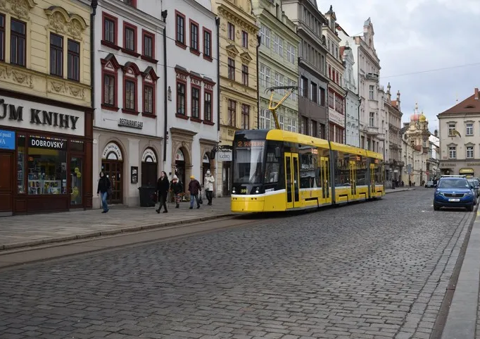 náměstí Republiky Plzeň tramvaj
