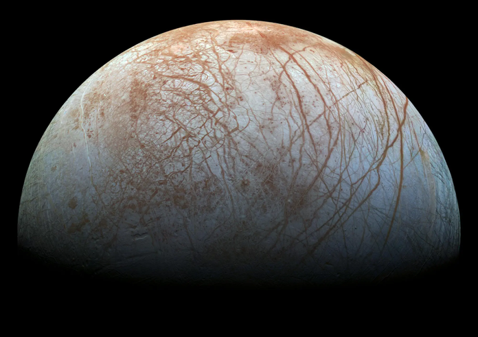 Jupiterův měsíc Europa