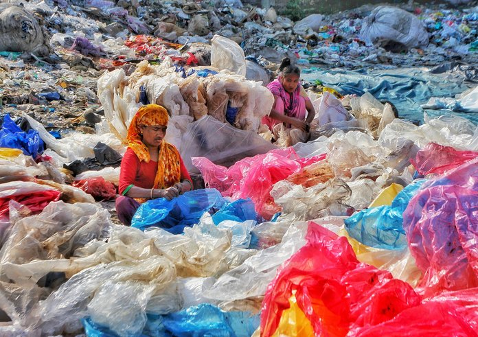 plastový odpad