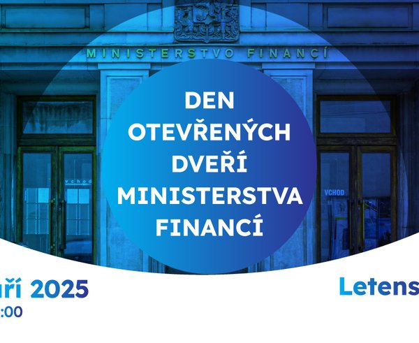 Ministerstvo financí zve na den otevřených dveří