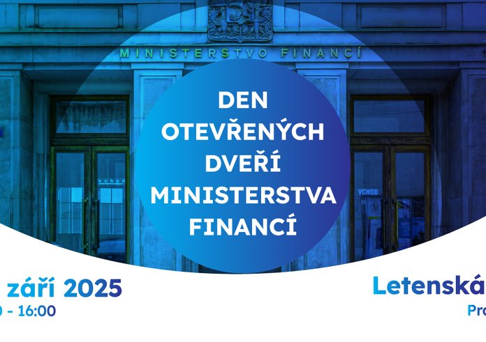 Ministerstvo financí zve na den otevřených dveří