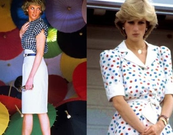 princess-diana-polka-dot-dress-style-fashion