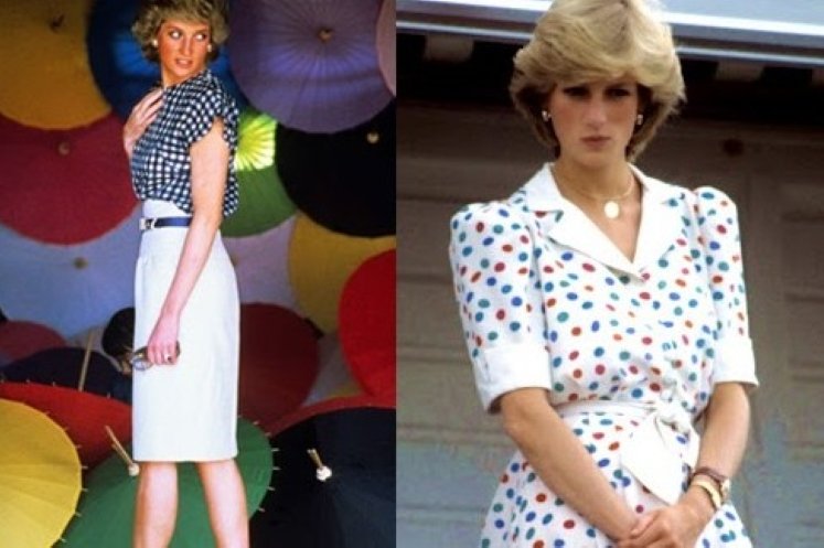 princess-diana-polka-dot-dress-style-fashion