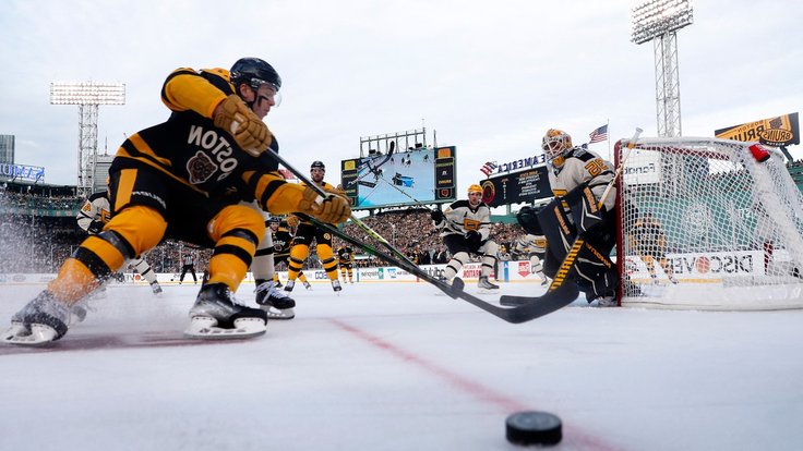 Zápas Winter Classic v minulém ročníku NHL