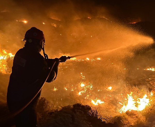 Požáry v Řecku (25. 7. 2023)