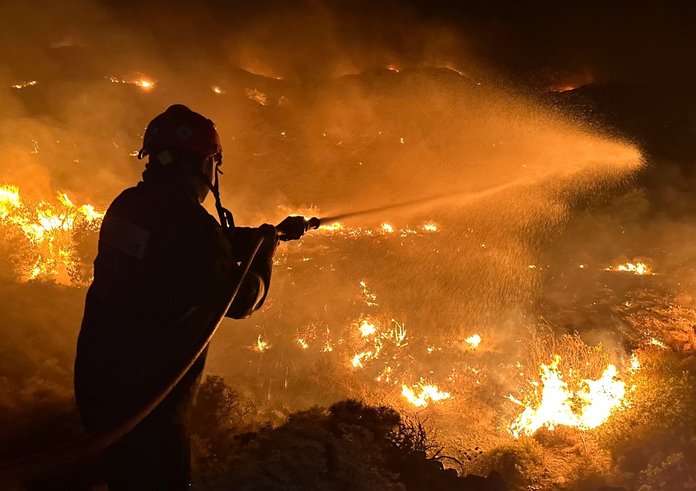 Požáry v Řecku (25. 7. 2023)