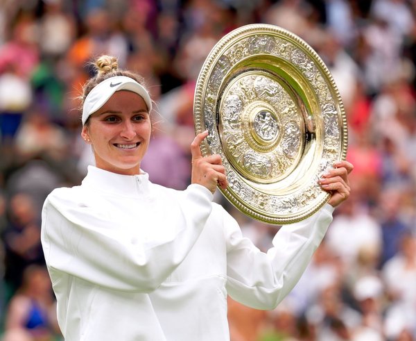 Markéta Vondroušová na Wimbledonu