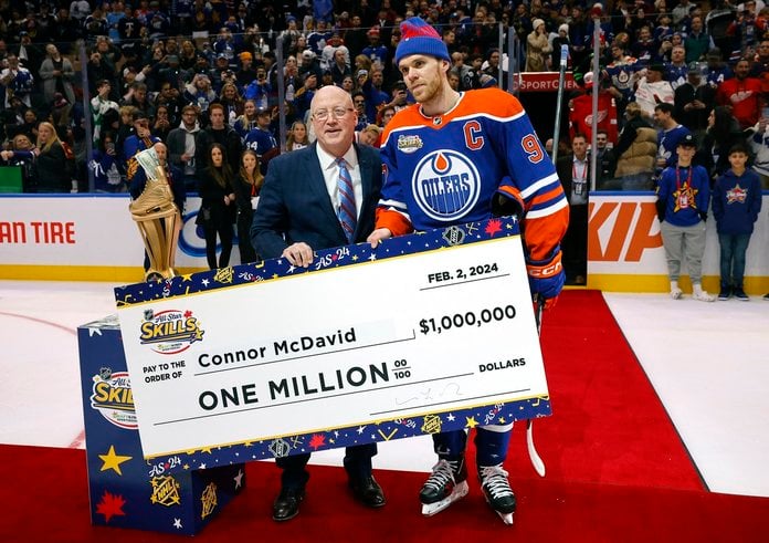 Connor McDavid s poukazem na milion dolarů