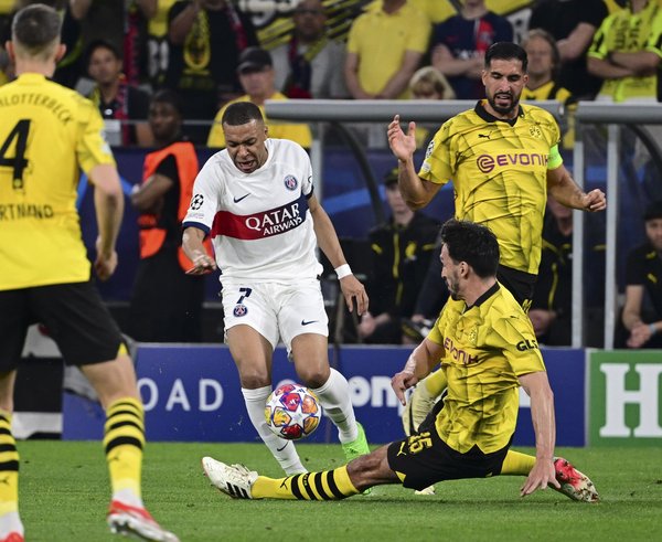 Kylian Mbappé se proti Dortmundu neprosadil.