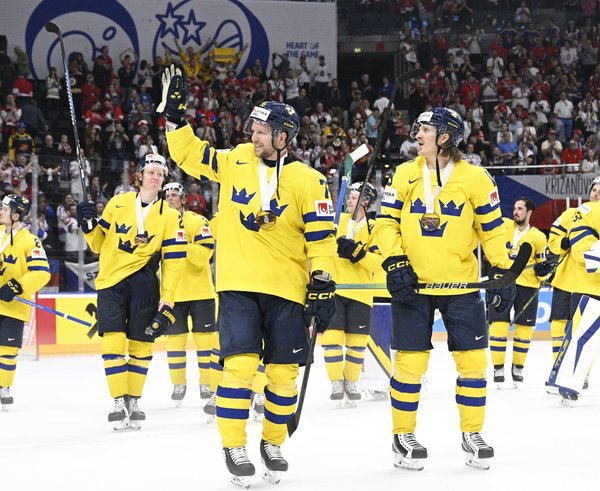 Hokejisté Švédska skončili na MS třetí.