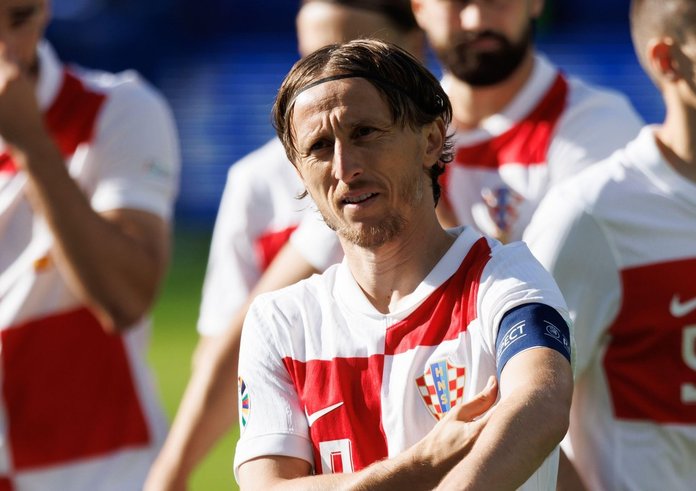 Luka Modrić je hlavním tahounem chorvatského týmu