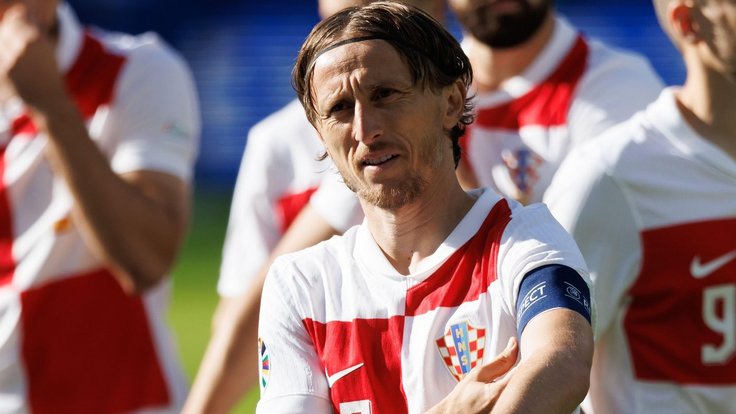 Luka Modrić je hlavním tahounem chorvatského týmu