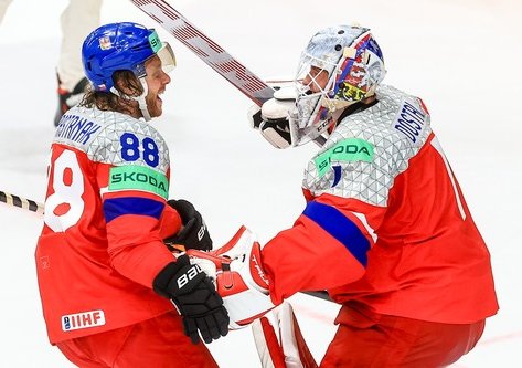 David Pastrňák s Lukášem Dostálem jsou v nominaci na zimní olympijské hry