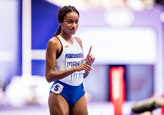 Lurdes Gloria Manuel na Olympiádě v Paříži 2024, kde postoupila do semifinále.