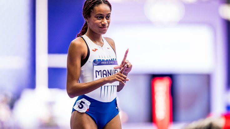Lurdes Gloria Manuel na Olympiádě v Paříži 2024, kde postoupila do semifinále.
