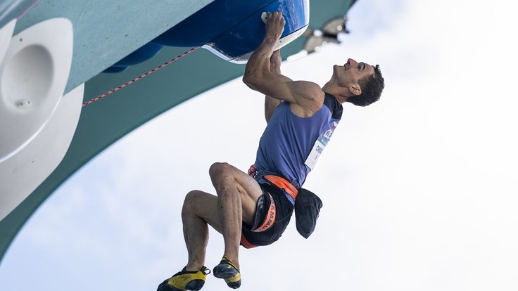 Adam Ondra zabojuje o medaili