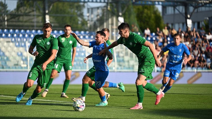 Fotbalisté Boleslavi v zápase Konferenční ligy