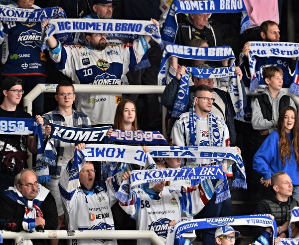 Fanoušci HC Kometa Brno