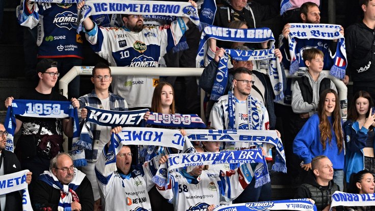 Fanoušci HC Kometa Brno