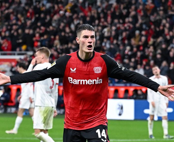 Patrik Schick nastřílel Freiburgu čtyři góly.