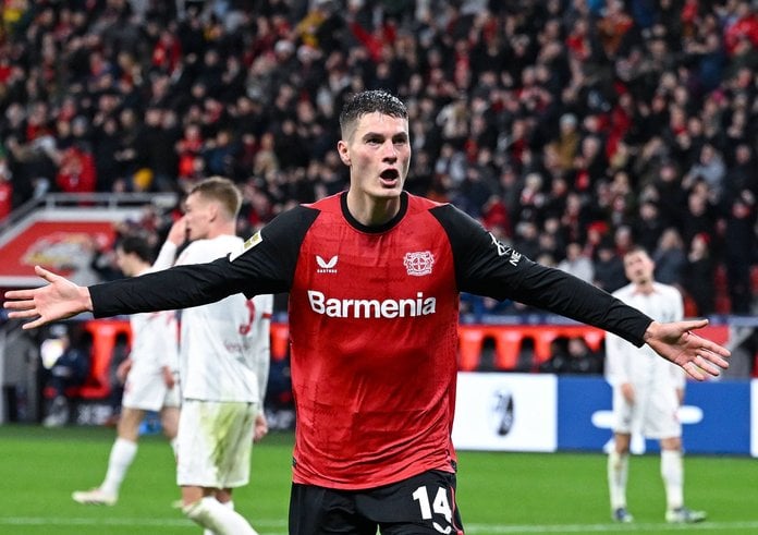 Patrik Schick nastřílel Freiburgu čtyři góly.